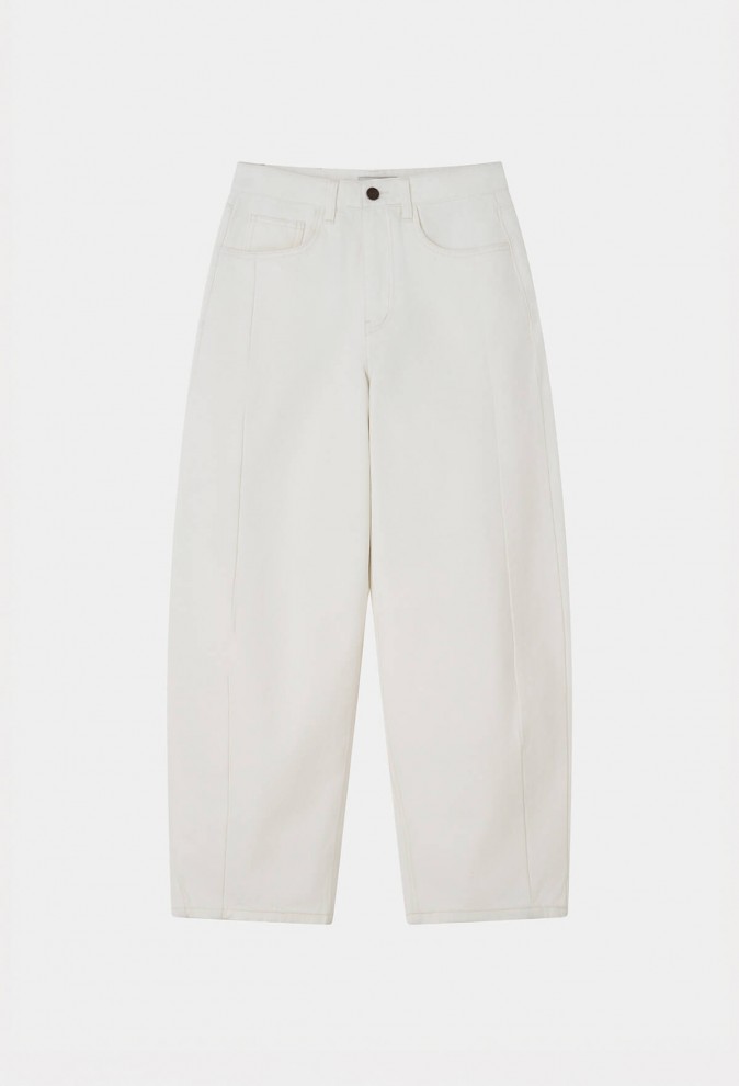 [2차] CURVED VOLUME DENIM PANTS